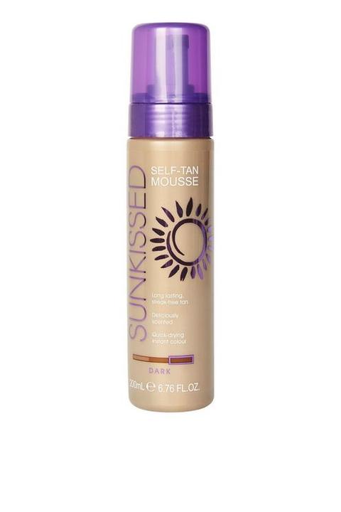 Womens Sunkissed Dark Tan Mousse - Light Brown, Light Brown