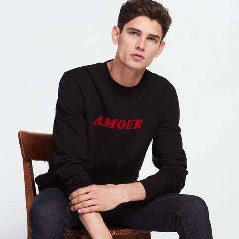 Sudadera Con Adorno Amour