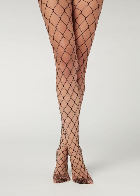 Basket Fishnet Tights