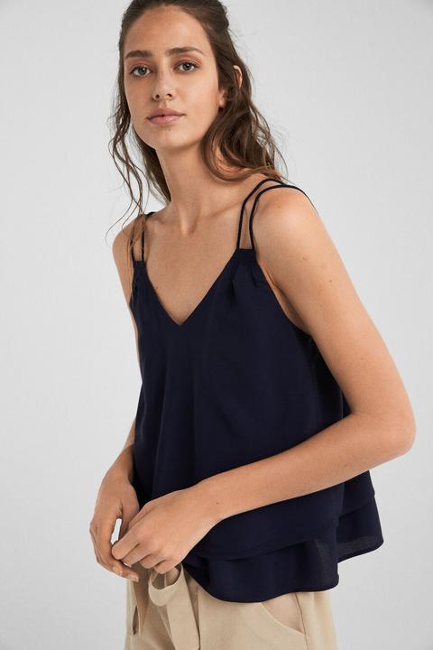 Blusa Tirante Cordón Springfield