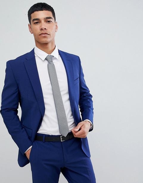 royal blue slim fit suit