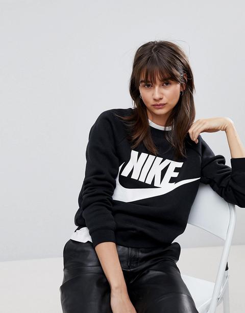 Nike - Rally - Felpa Nera - Nero