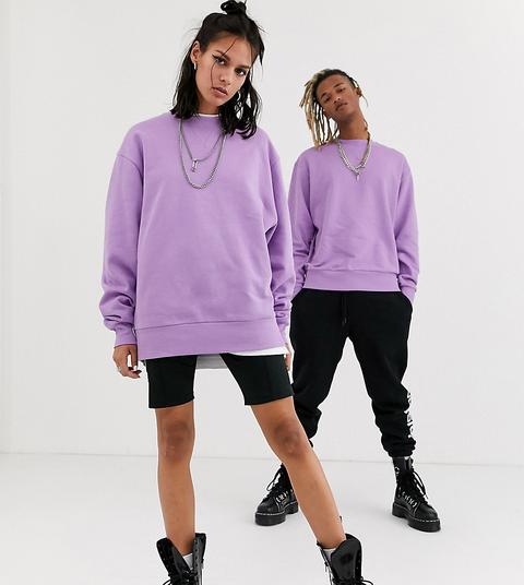 Sudadera Unisex En Violeta De Collusion