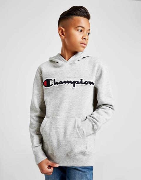 champion hoodie junior white
