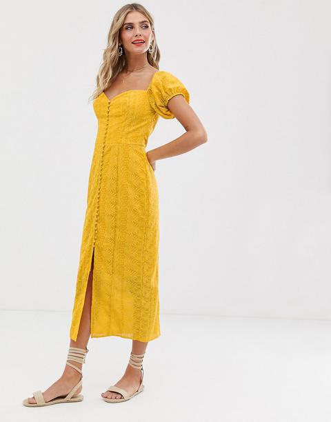 Finders Keepers - Elle - Robe-jaune