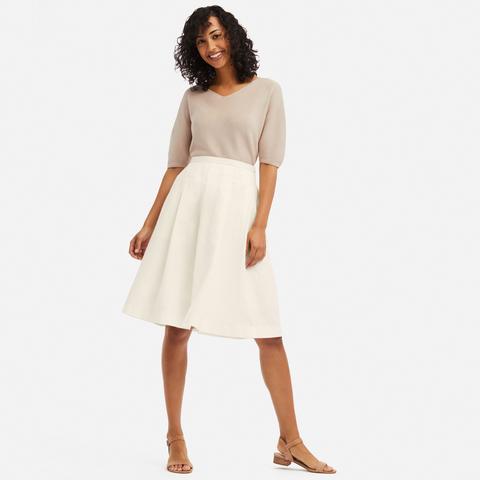 Linen sale skirt uniqlo