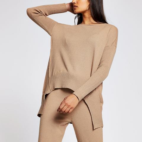 Camel Long Sleeve Jumper