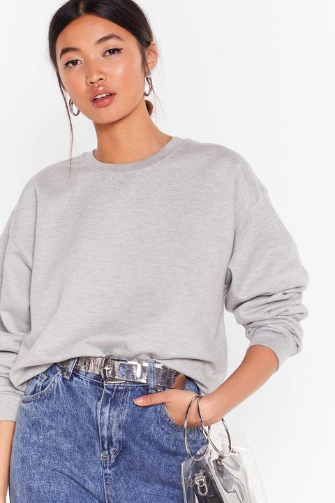 Womens Workin' Up A Sweat Relaxed Sweatshirt