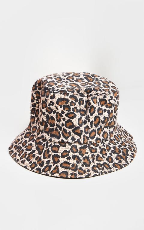 Leopard Print Bucket Hat