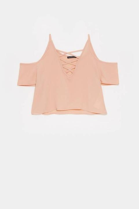 T-shirt Crop Incroci