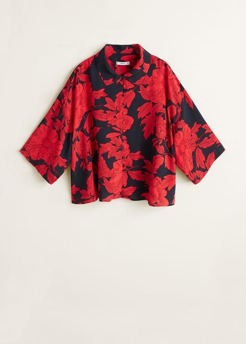 Blouse En Imprimé Floral