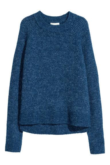 H & M - Pullover In Maglia - Blu