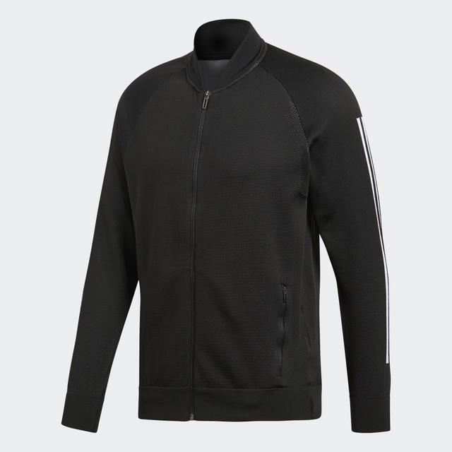 id knit bomber jacket