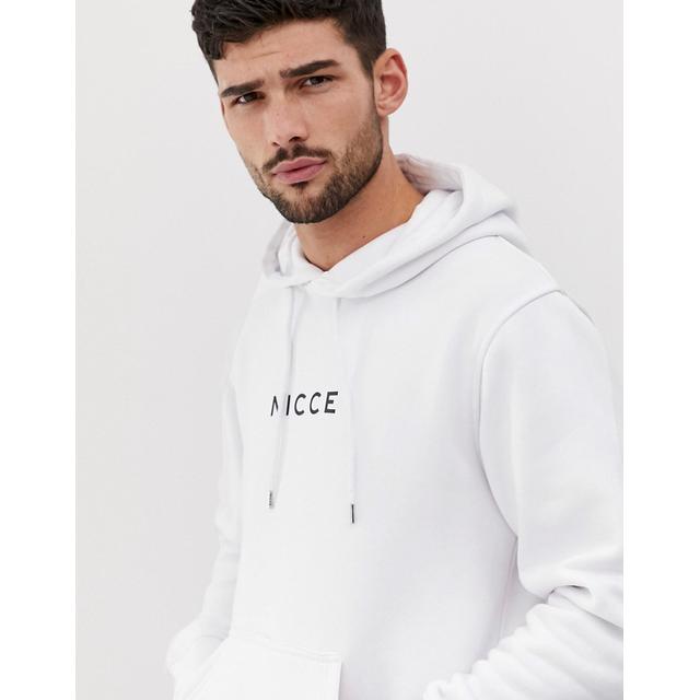 nicce white sweatshirt