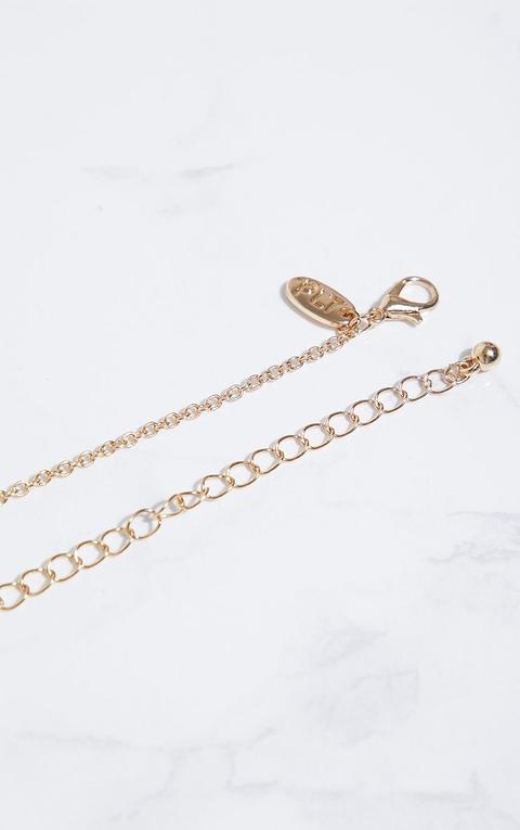 Gold Renaissance Cross Coin Pendant Necklace