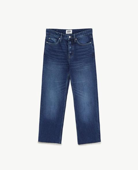 Jeans Hi-rise Straight Leg