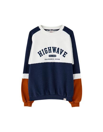 Sudadera Paneles &#39;highwave&#39;