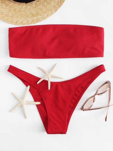 Bikini Bandeau De Canalé