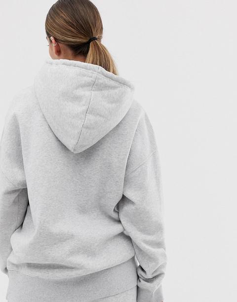 adidas originals coeeze hoodie in grey heather