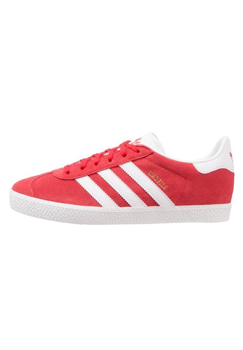 Adidas Originals Gazelle Sneakers Basse Scarlet/footwear White/gold Metallic