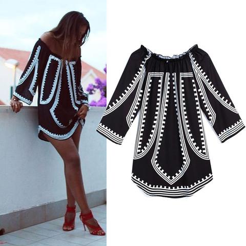 Maxi Maglia Blacky Con Geometrie