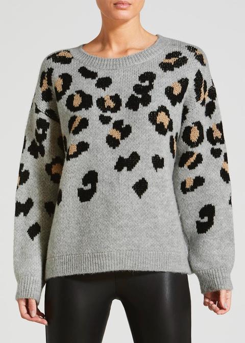 Animal Print Jumper