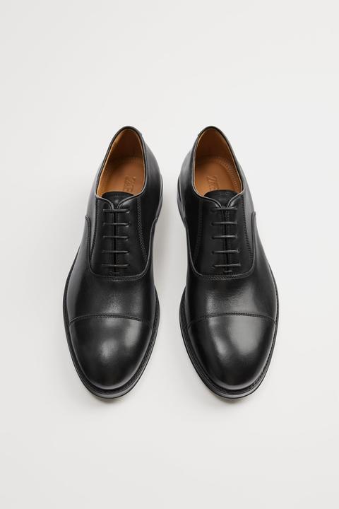 Zapato Piel Vestir Negro