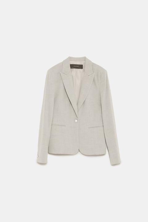 Blazer Strutturato Perla