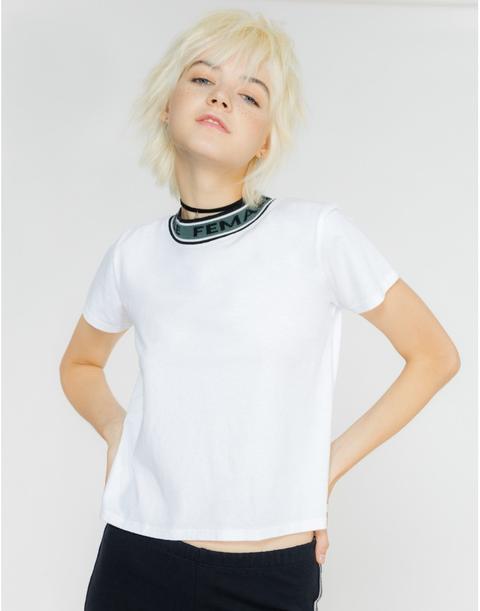 camiseta blanca canale