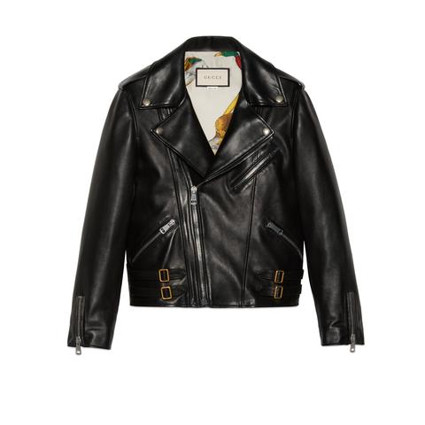 Plongé Leather Biker Jacket