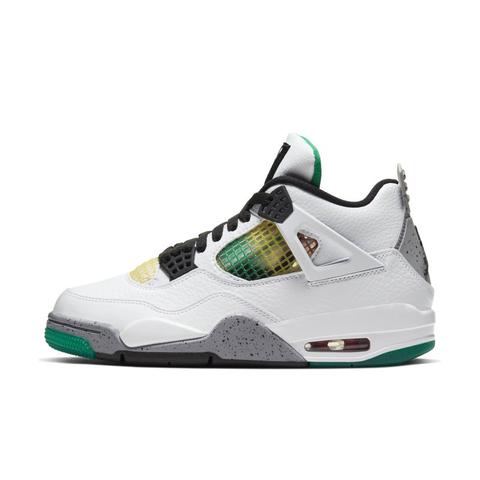 Chaussure Air Jordan 4 Retro Pour Femme - Blanc