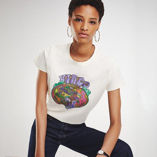 T-shirt Zendaya En Coton Bio À Imprimé 