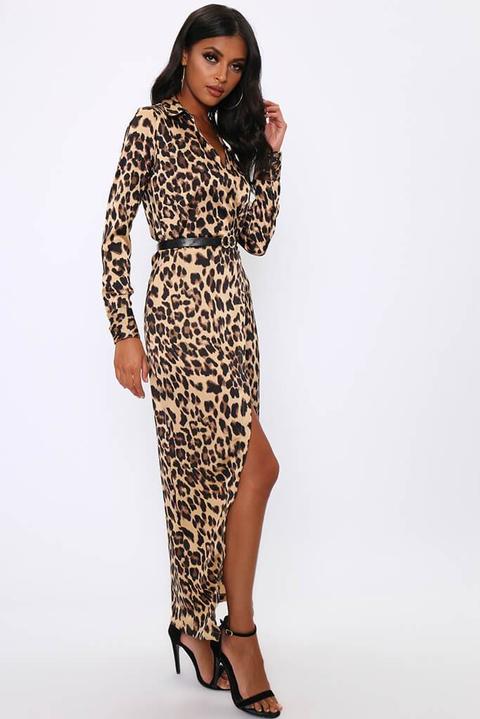 i saw it first leopard print dress