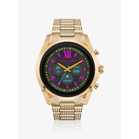 Mkreloj Inteligente Bradshaw Gen 6 En Tono Dorado Con Incrustaciones - Dorado(dorado) - Michael Kors