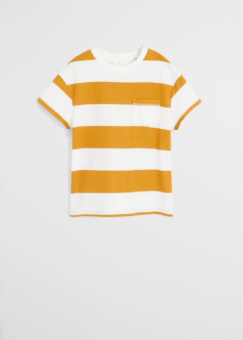 Camiseta Algodón Orgánico Rayas