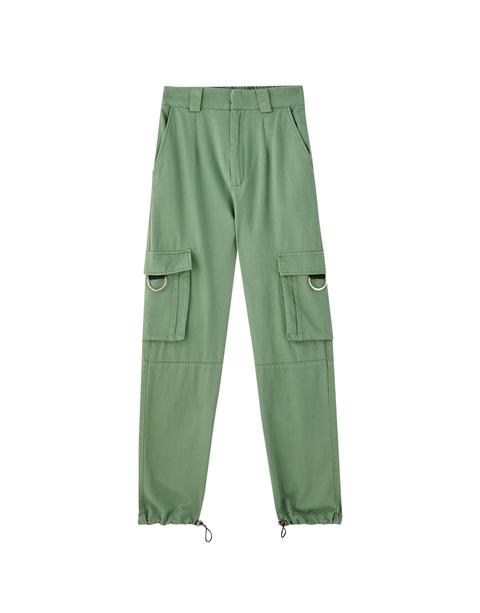 Pantalón Cargo Arandela Bolsillos