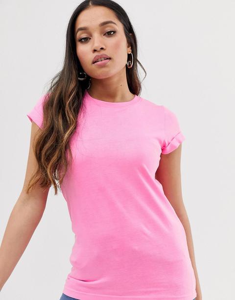 t shirt rosa fluo