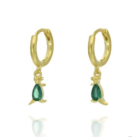 Pendientes Dino Gold