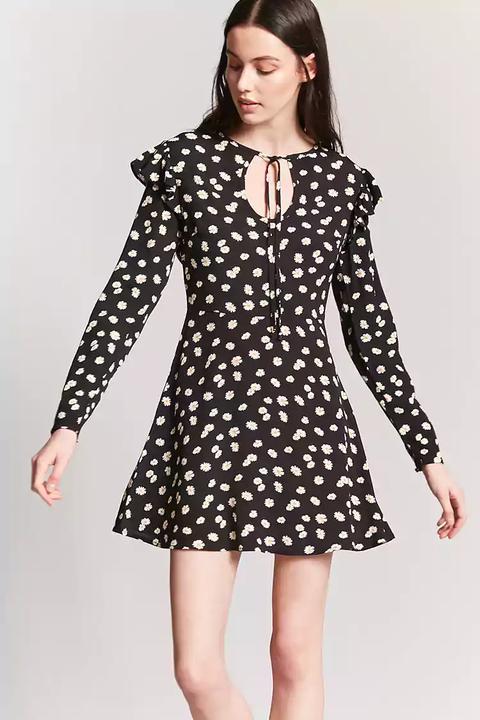 Floral Print Skater Dress
