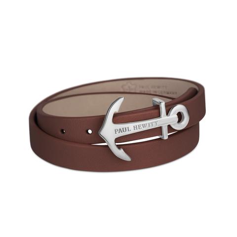 Bracciale Avvolgente North Bound Acciaio Inox Marrone