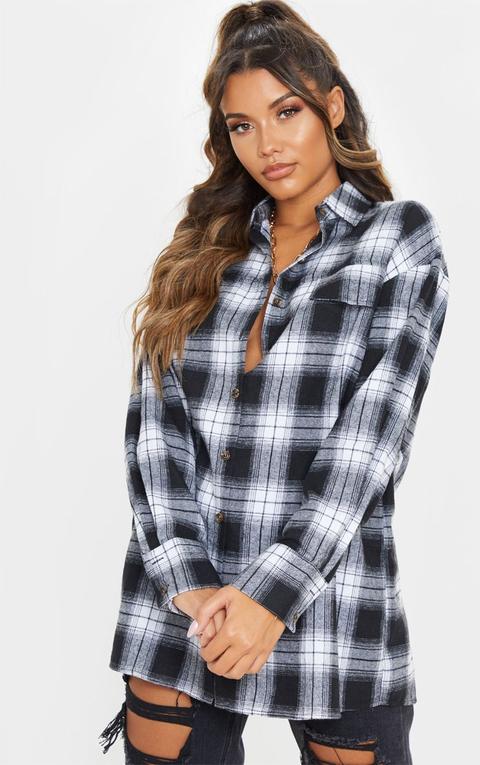 Black Checked Shirt