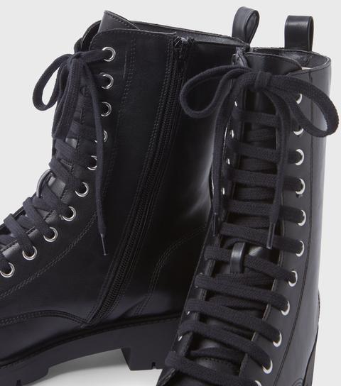 lace up high ankle boots