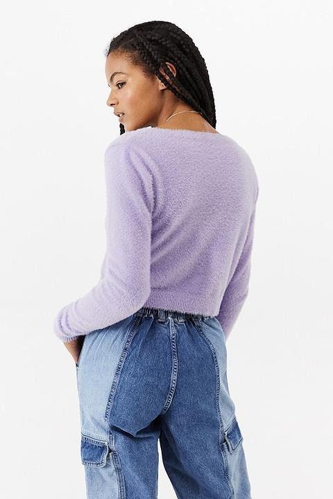 urban outfitters tie front cardigan