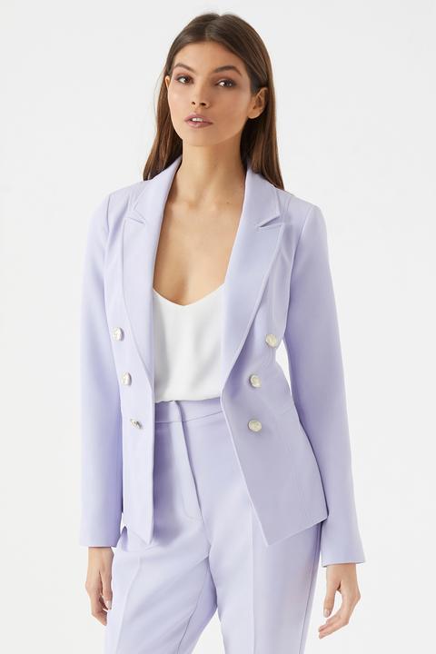 Womens Lipsy Military Tailored Button Blazer