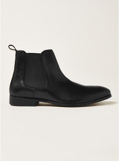 topman black chelsea boots