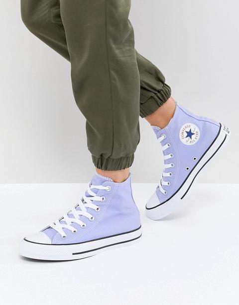 Converse Chuck Taylor All Star - Sneakers Alte Lilla - Blu from ...
