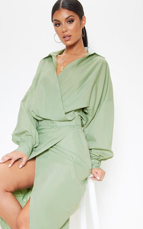 robe vert kaki
