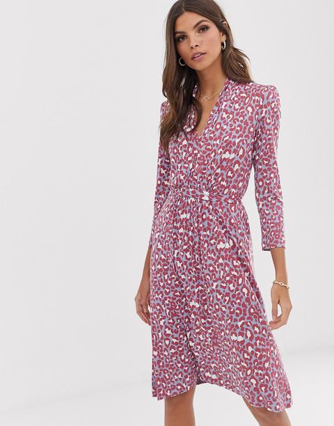 french connection leopard print dress