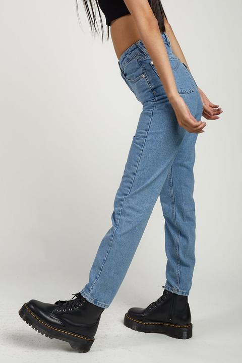ragged priest butt cut jean light blue