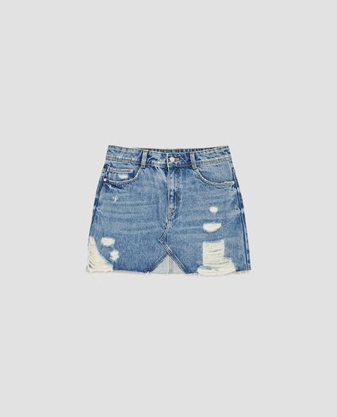 Minigonna Denim